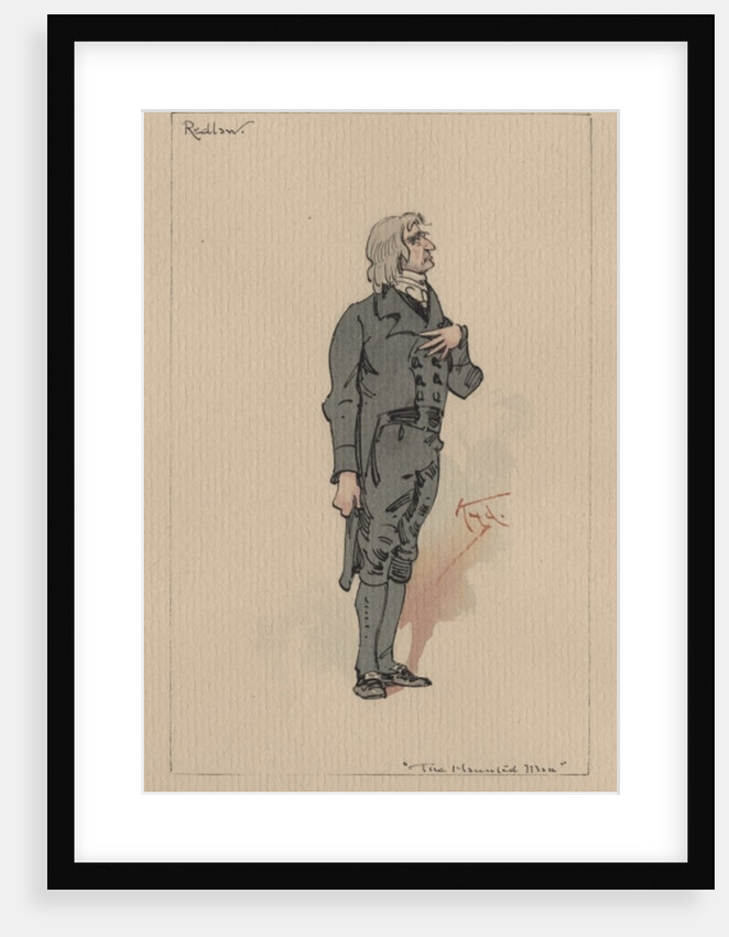Redlaw - The Haunted Man and the Ghost's Bargain, c.1920s by Joseph Clayton Clarke