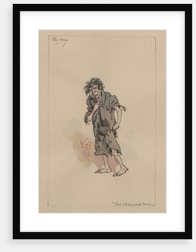 The Boy - The Haunted Man and the Ghost's Bargain, c.1920s by Joseph Clayton Clarke