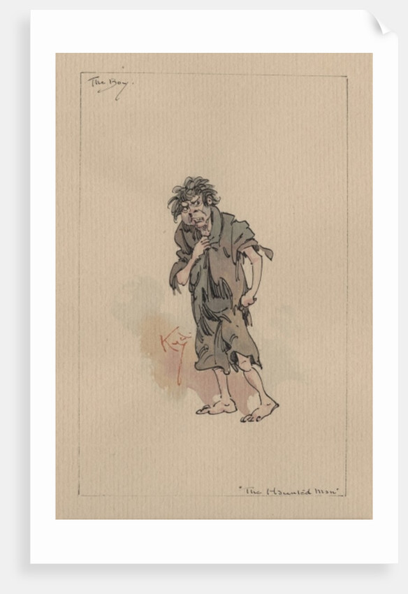 The Boy - The Haunted Man and the Ghost's Bargain, c.1920s by Joseph Clayton Clarke