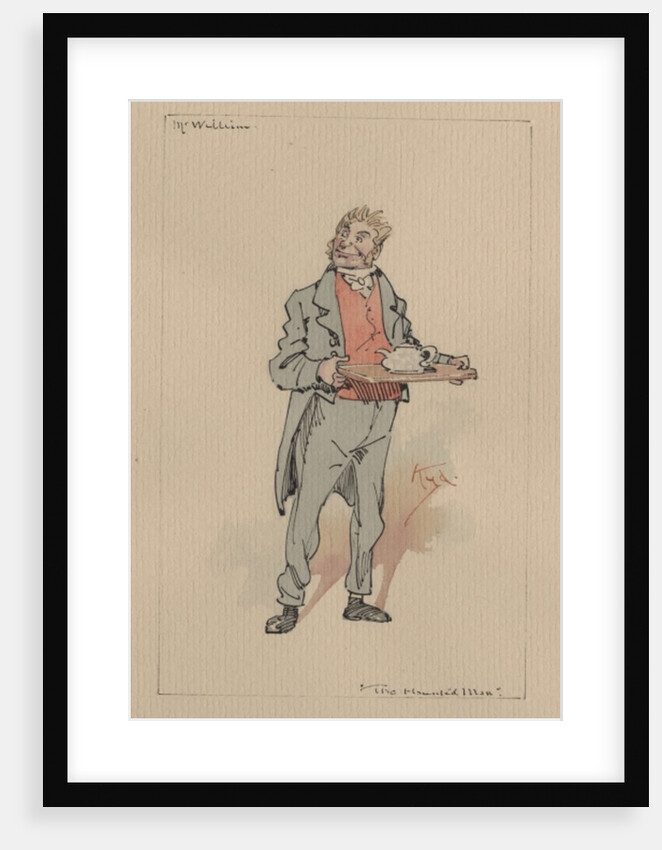 Mr William - The Haunted Man and the Ghost's Bargain, c.1920s by Joseph Clayton Clarke