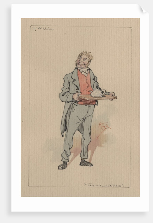 Mr William - The Haunted Man and the Ghost's Bargain, c.1920s by Joseph Clayton Clarke