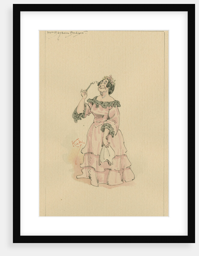 Mrs Bayham Badger, c.1920s by Joseph Clayton Clarke