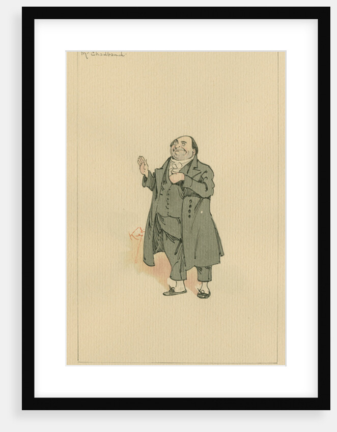 Mr Chadband, c.1920s by Joseph Clayton Clarke