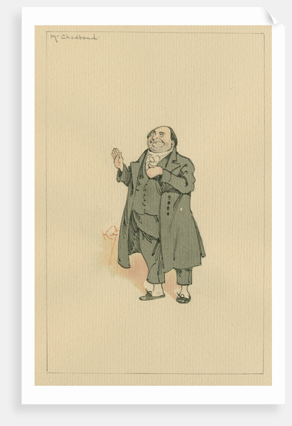 Mr Chadband, c.1920s by Joseph Clayton Clarke