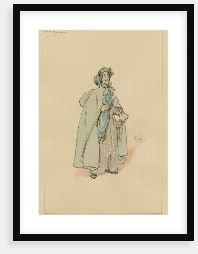 Mrs Bagnet, c.1920s by Joseph Clayton Clarke