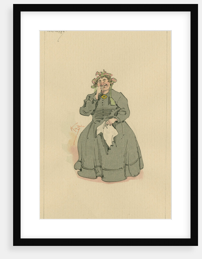 Mrs Guppy, c.1920s by Joseph Clayton Clarke