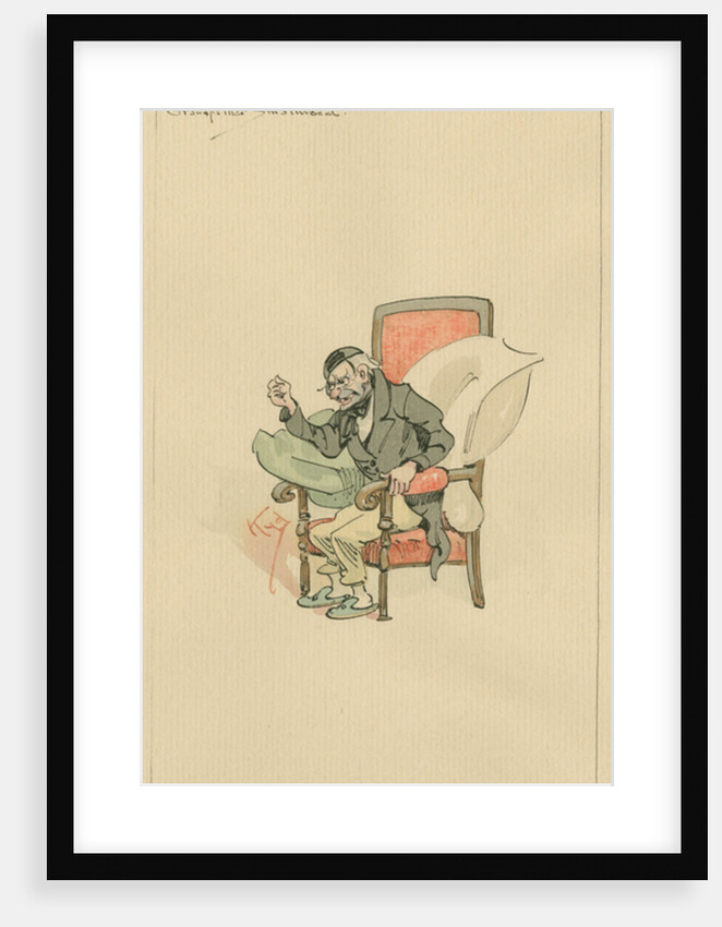 Grandfather Smallweed, c.1920s by Joseph Clayton Clarke