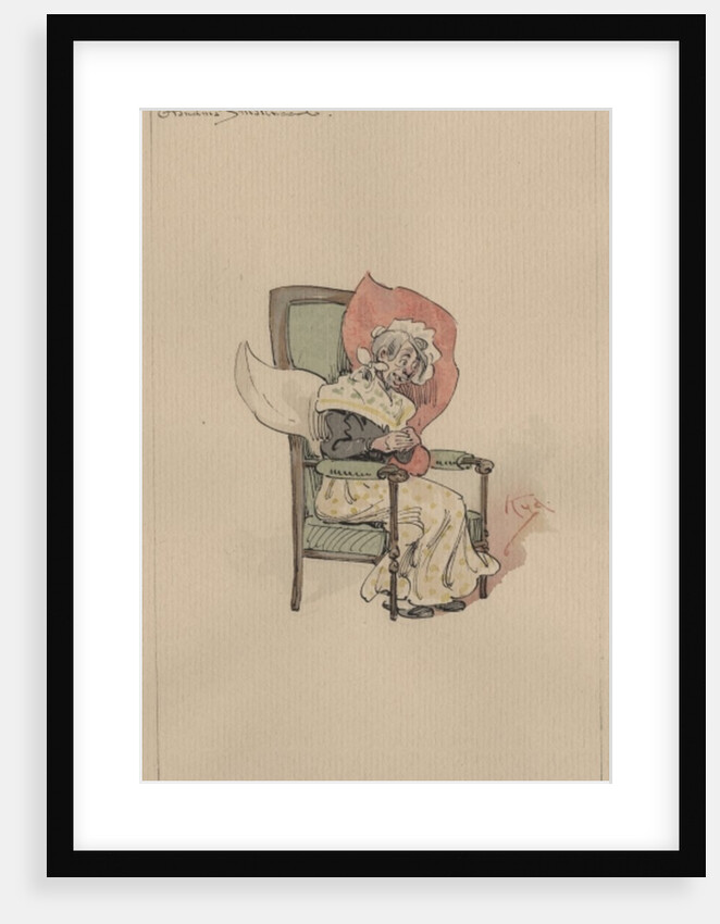 Grandma Smallweed, c.1920s by Joseph Clayton Clarke