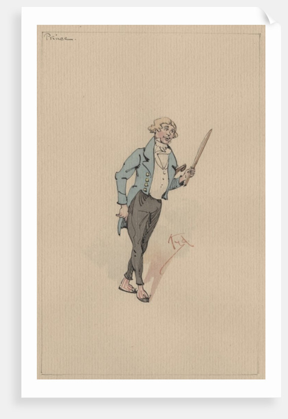Prince Turveydrop, c.1920s by Joseph Clayton Clarke