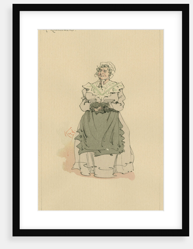 Mrs Rouncewell, c.1920s by Joseph Clayton Clarke