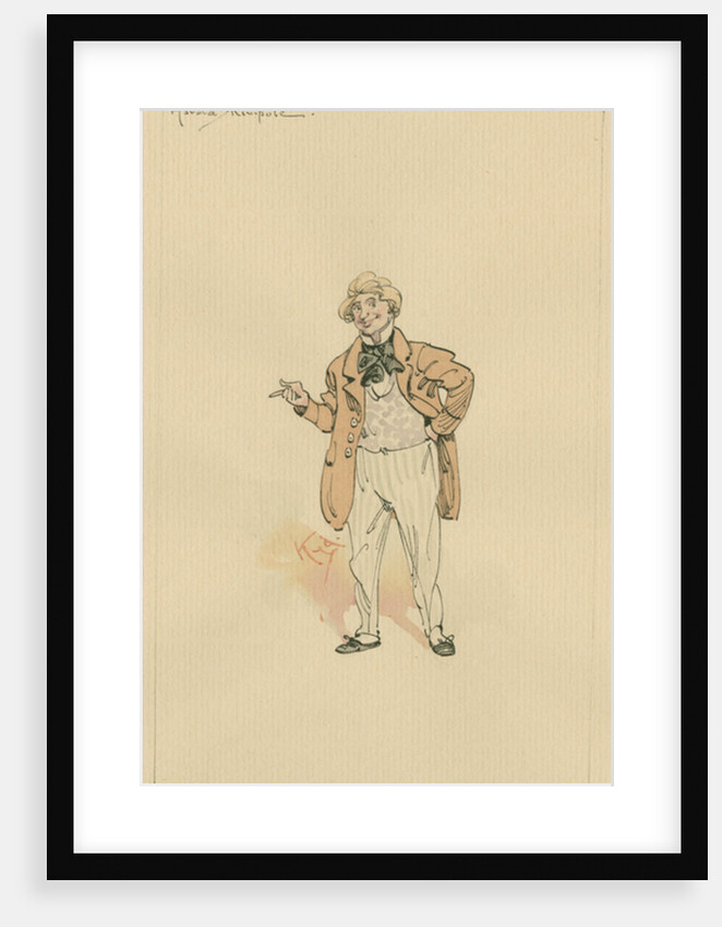 Harold Skimpole, c.1920s by Joseph Clayton Clarke