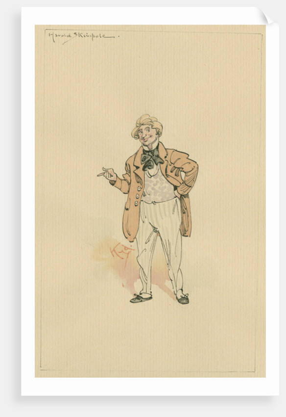 Harold Skimpole, c.1920s by Joseph Clayton Clarke