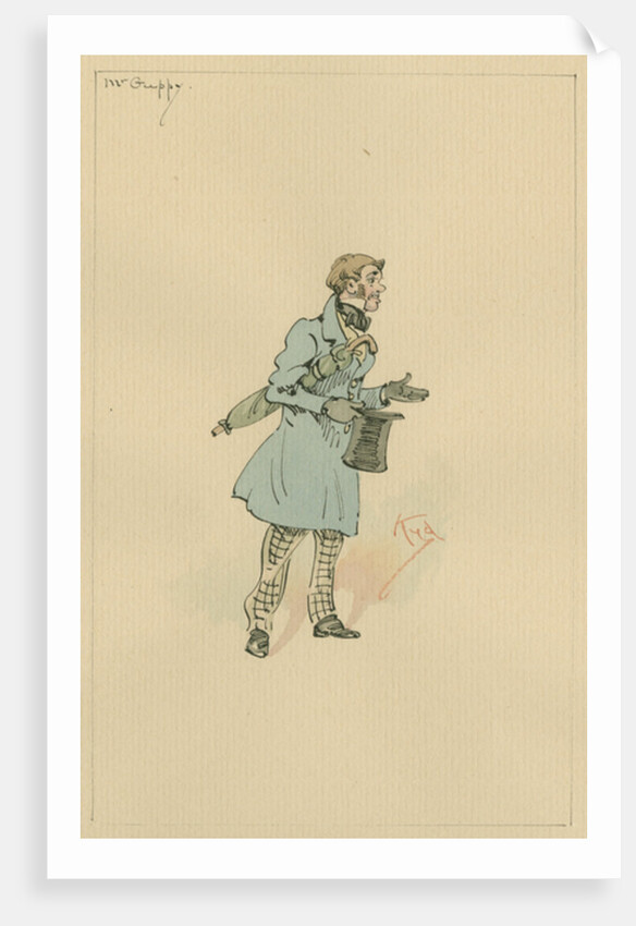 Mr Guppy, c.1920s by Joseph Clayton Clarke