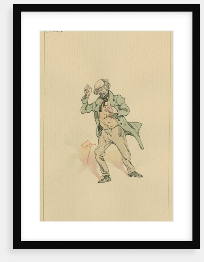 Mr Gridley, c.1920s by Joseph Clayton Clarke