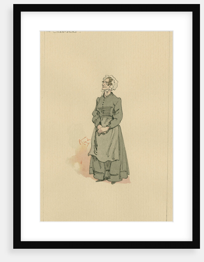 Mrs Chadband, c.1920s by Joseph Clayton Clarke