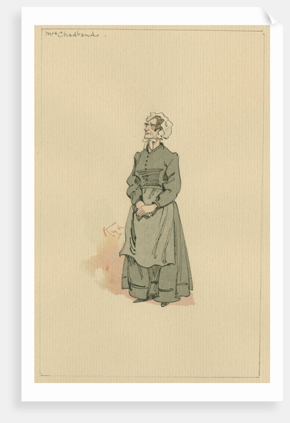 Mrs Chadband, c.1920s by Joseph Clayton Clarke