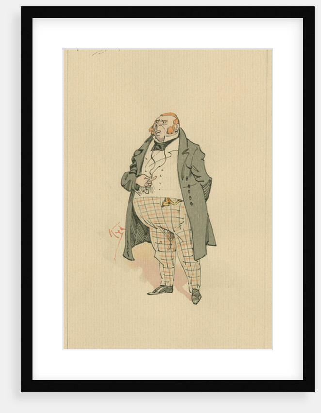 Mr Pardiggle, c.1920s by Joseph Clayton Clarke
