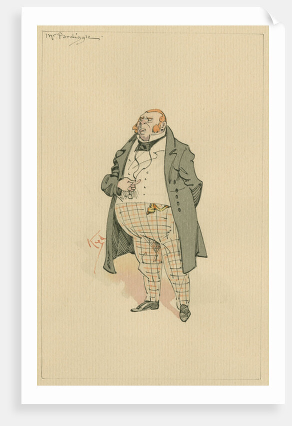 Mr Pardiggle, c.1920s by Joseph Clayton Clarke
