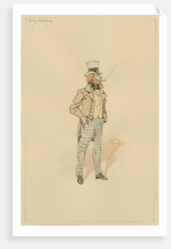 Tony Jobling, c.1920s by Joseph Clayton Clarke