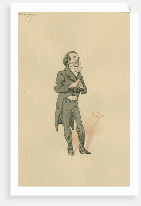 Mr Quayle, c.1920s by Joseph Clayton Clarke