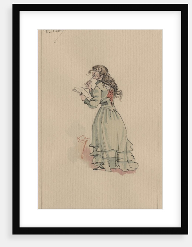 Mrs Jellaby, c.1920s by Joseph Clayton Clarke
