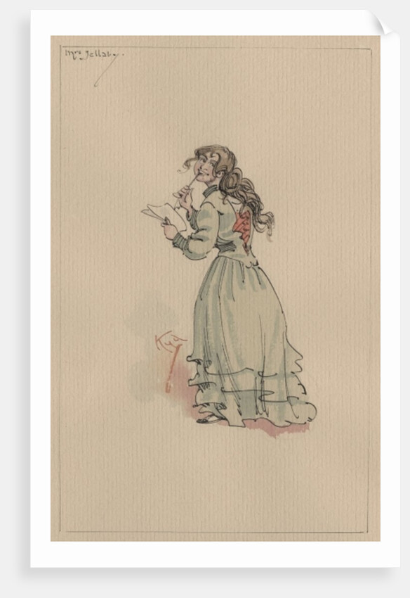 Mrs Jellaby, c.1920s by Joseph Clayton Clarke