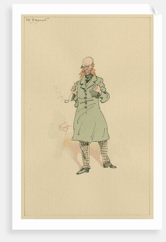 Mr Bagnet, c.1920s by Joseph Clayton Clarke