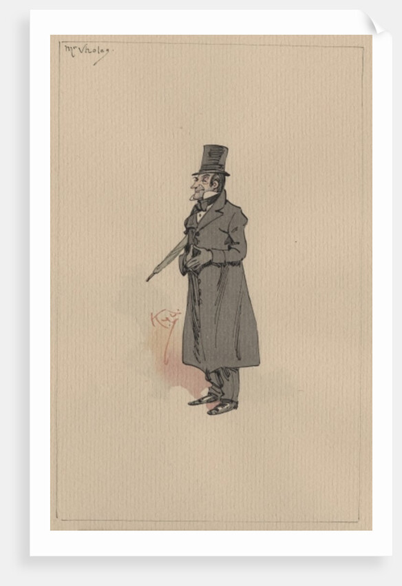 Mr Vholes, c.1920s by Joseph Clayton Clarke