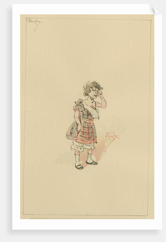 Peepy, c.1920s by Joseph Clayton Clarke