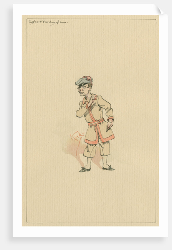 Egbert Pardiggle, c.1920s by Joseph Clayton Clarke