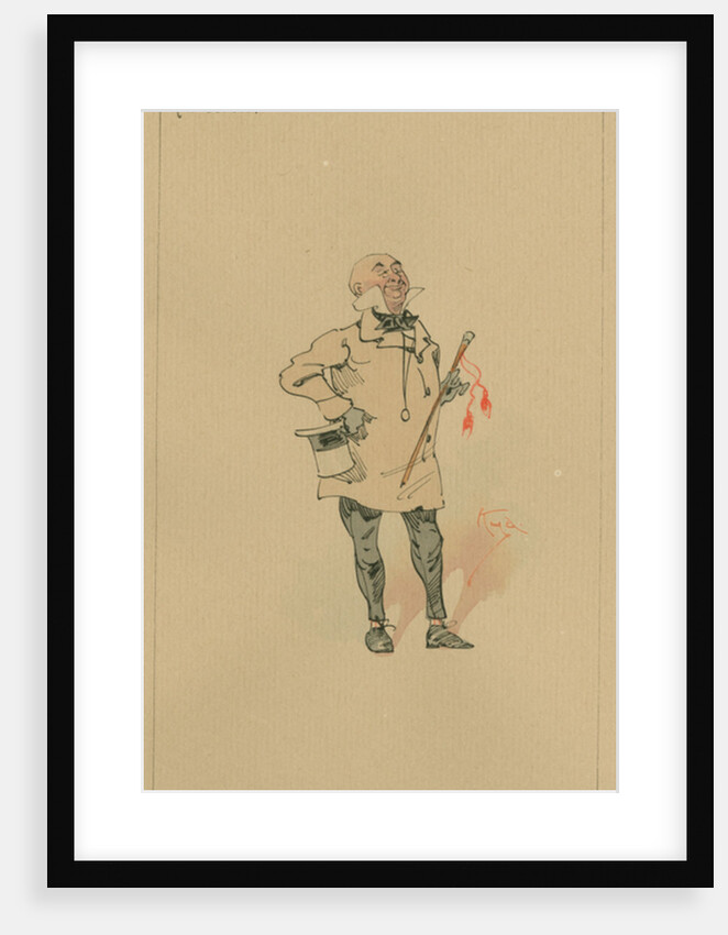 Mr Micawber, c.1920s by Joseph Clayton Clarke