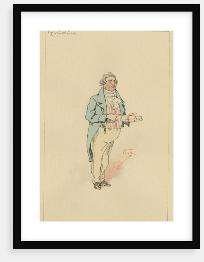 Mr Wickfield, c.1920s by Joseph Clayton Clarke