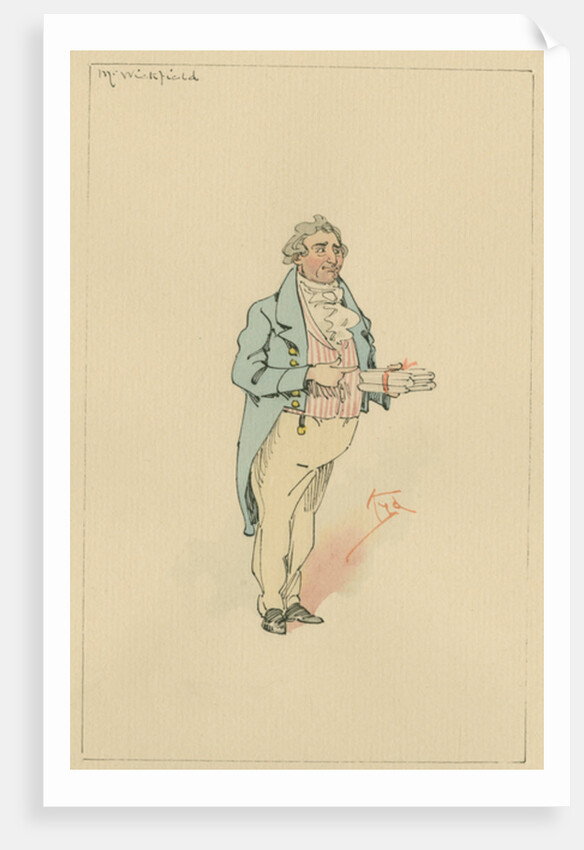 Mr Wickfield, c.1920s by Joseph Clayton Clarke