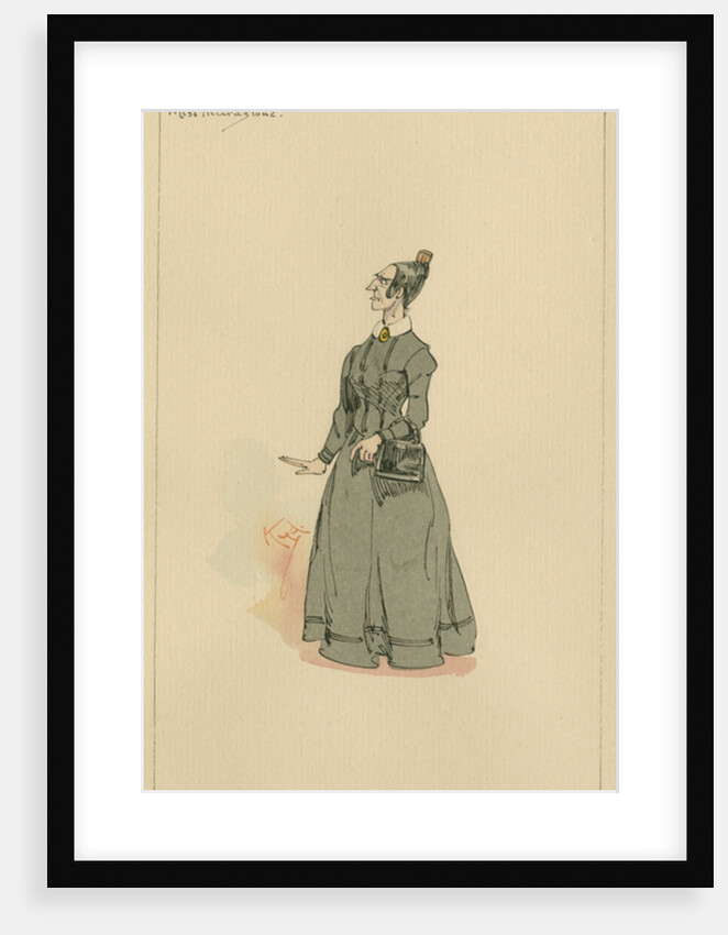 Miss Murdstone, c.1920s by Joseph Clayton Clarke