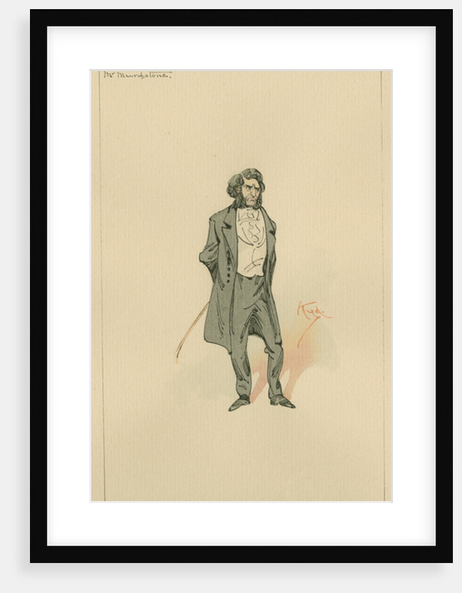 Mr Murdstone, c.1920s by Joseph Clayton Clarke