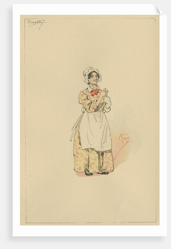 Peggotty, c.1920s by Joseph Clayton Clarke