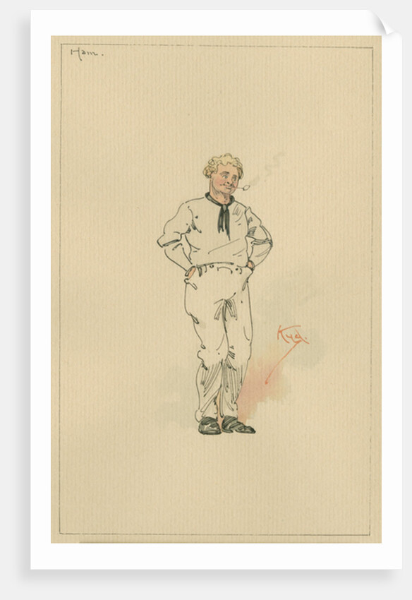 Ham Peggotty, c.1920s by Joseph Clayton Clarke