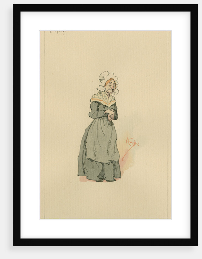 Mrs Heep, c.1920s by Joseph Clayton Clarke