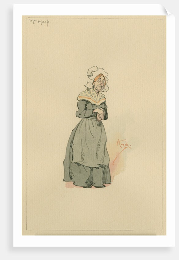 Mrs Heep, c.1920s by Joseph Clayton Clarke