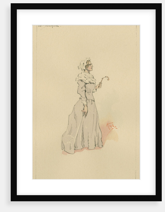 Mrs Steerforth, c.1920s by Joseph Clayton Clarke