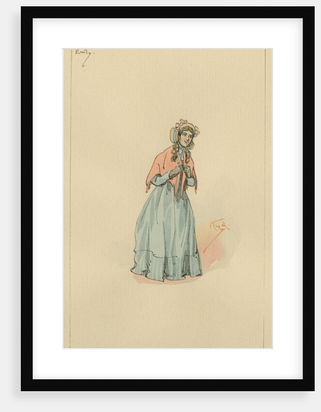 Emily, c.1920s by Joseph Clayton Clarke