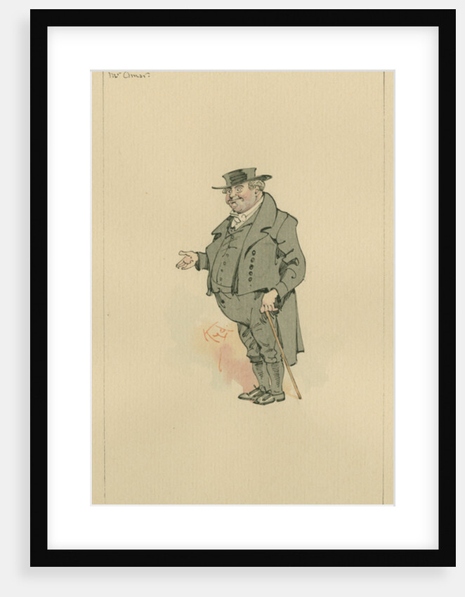 Mr Omar, c.1920s by Joseph Clayton Clarke