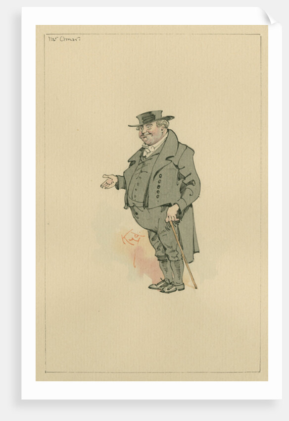 Mr Omar, c.1920s by Joseph Clayton Clarke