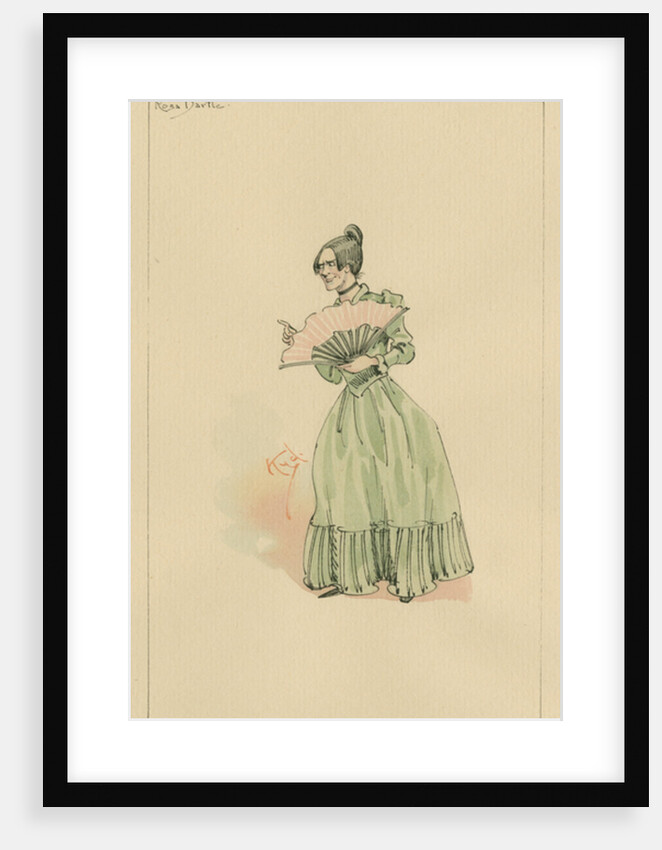 Rosa Dartle, c.1920s by Joseph Clayton Clarke