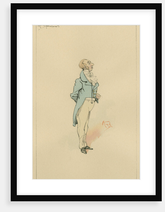 Mr Spenlow, c.1920s by Joseph Clayton Clarke