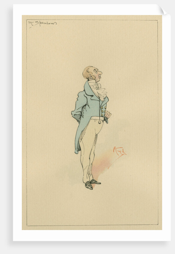 Mr Spenlow, c.1920s by Joseph Clayton Clarke