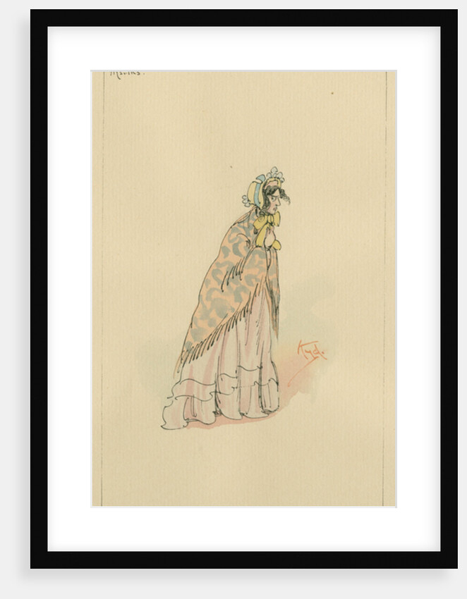 Martha Endell, c.1920s by Joseph Clayton Clarke