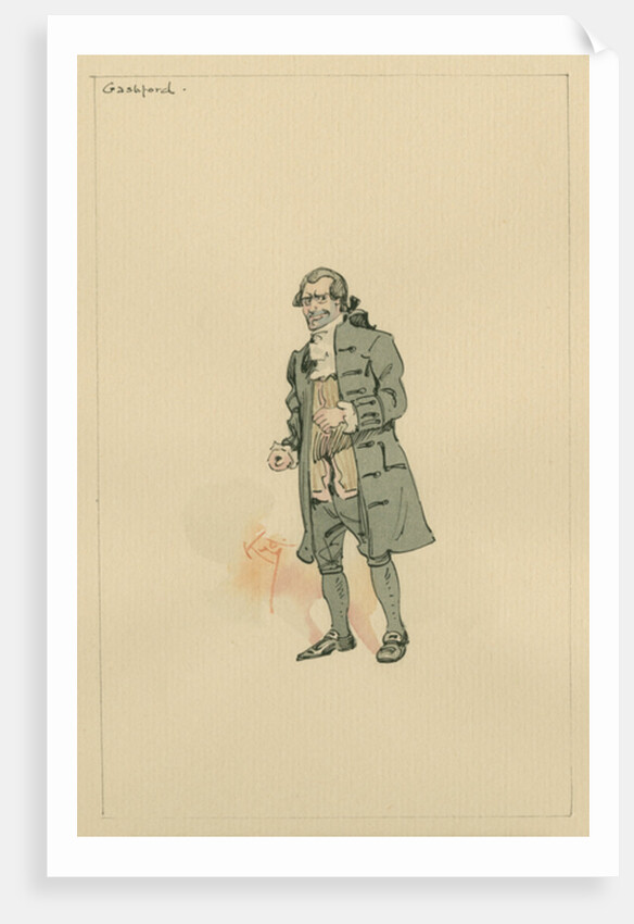 Gashford, c.1920s by Joseph Clayton Clarke