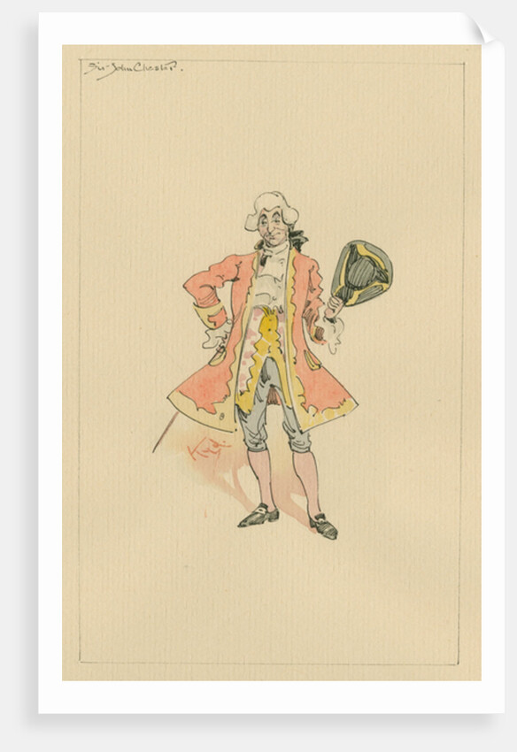 Sir John Chester, c.1920s by Joseph Clayton Clarke