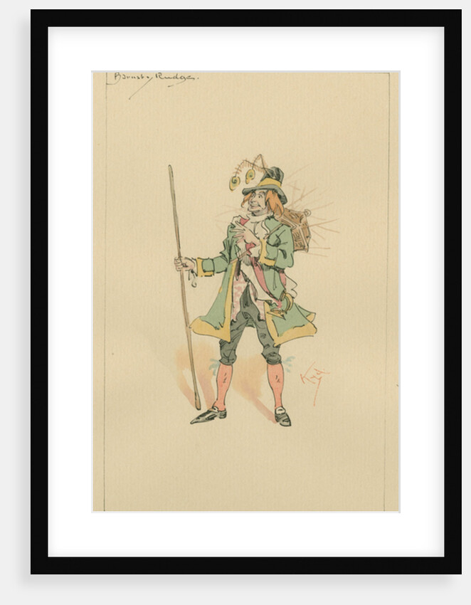 Barnaby Rudge, c.1920s by Joseph Clayton Clarke